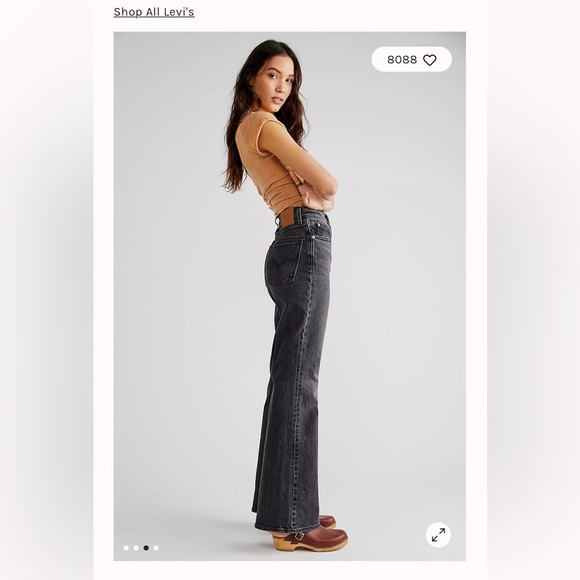 Levi’s High Waisted 70’s High Flare Size 25 Waist 32 Length - Picture 2 of 9